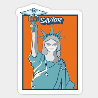 New York Doctor Sticker